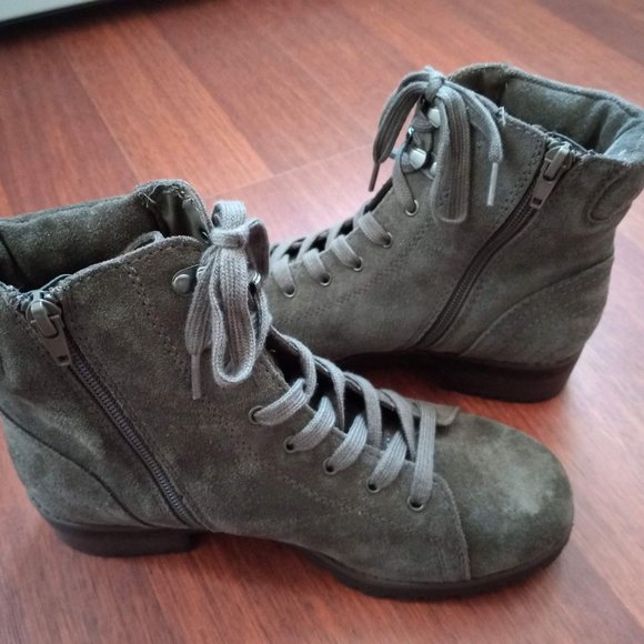 Crown Vintage Telinda Combat Boot - Picture 3 of 4